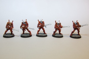 Eldar Guardians (second half, front)
