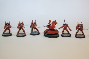 Eldar Guardians (first half, front)