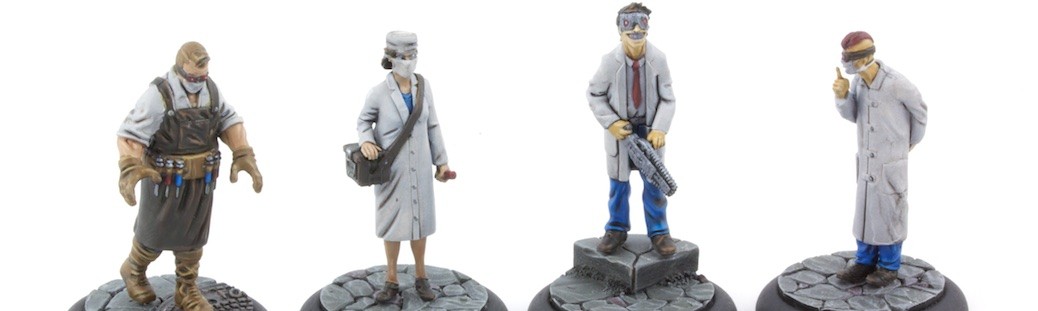 Malifaux: Guild Steward – Miniatura In Plastica 32mm Per Wargame, Fazione Guild, Non Dipinta