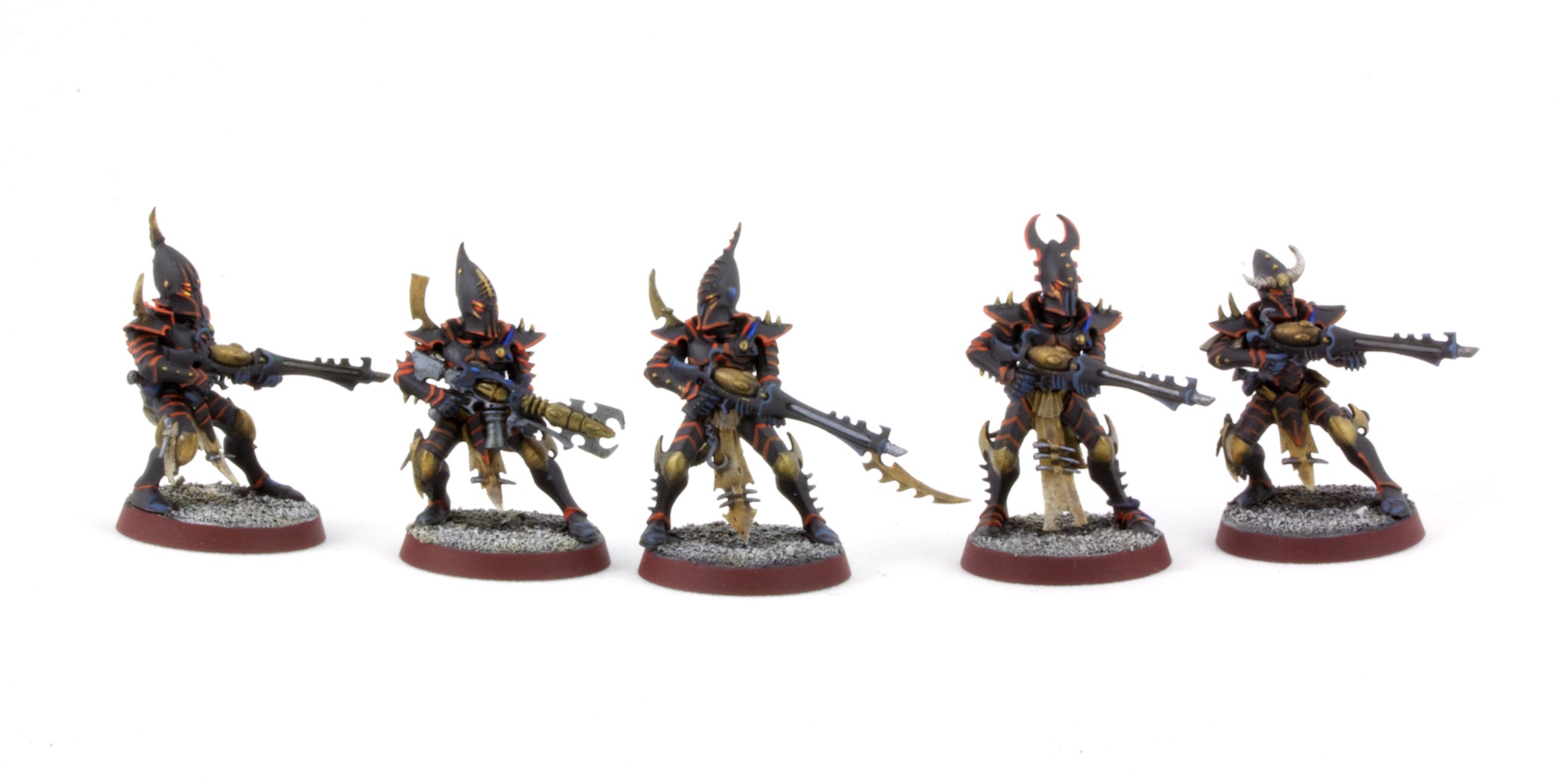 Dark Eldar: Kabalite Warriors - Painted Guys