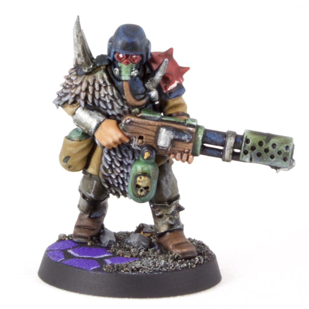 Frst of 7 trator guardsmen for Blackstone fortress all panted up and
